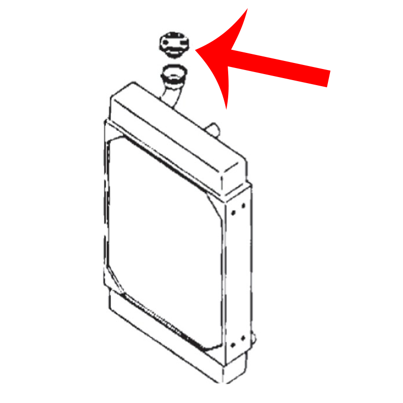 Dingo Radiator Cap TX222
